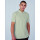 Polo personalizzabile B&C Collection in cotone prelavato con bottoni tono su tono