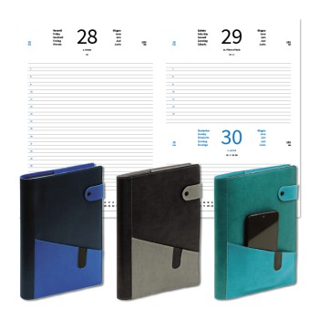 Agenda giornaliera 2026 personalizzata - NABUC- Agenda giornaliera a portafoglio