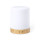 Cassa bluetooth personalizzabile bambù con tecnologia LED intelligente