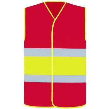 Abbigliamento alta visibilità personalizzato con logo aziendale - National Flag Safety Vest