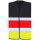National flag safety vest personalizzabile Korntex alta visibilità riflettente