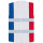 National flag safety vest personalizzabile Korntex alta visibilità riflettente
