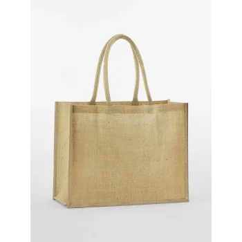 Natural Starched Jute Classic Shopper