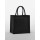 Natural Starched Jute Midi Tote personalizzabile Westford Mill manici cotone