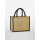 Natural Starched Jute Mini Gift Bag personalizzabile Westford Mill manici cotone