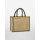 Natural Starched Jute Mini Gift Bag personalizzabile Westford Mill manici cotone
