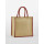Natural Starched Jute Mini Gift Bag personalizzabile Westford Mill manici cotone