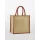 Natural Starched Jute Mini Gift Bag personalizzabile Westford Mill manici cotone