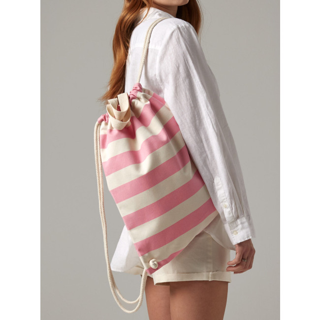 Zaini con lacci personalizzati con logo - Nautical Gymsac