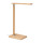 Lampada da scrivania personalizzabile in bamboo con LED e caricatore wireless