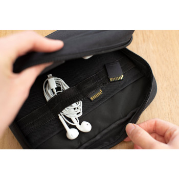beauty case personalizzati​ - Necessaire da viaggio in poliestere rPET 600D Calix