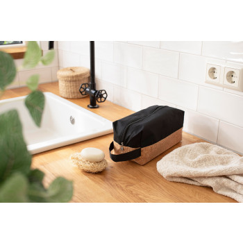 Beauty Case da Viaggio Personalizzato - Necessarie in poliestere 600 D e sughero Lynn