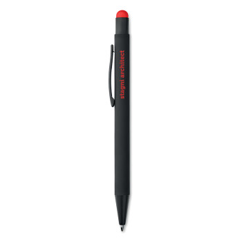 Penne touch screen personalizzate con logo - NEGRITO - Penna in alluminio