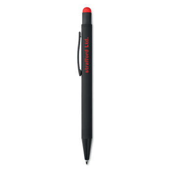 Penne touch screen personalizzate con logo - NEGRITO - Penna in alluminio