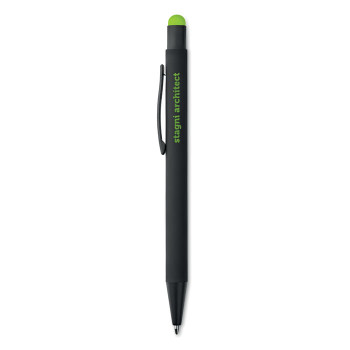 Penne touch screen personalizzate con logo - NEGRITO - Penna in alluminio
