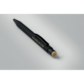 Penne touch screen personalizzate con logo - NEGRITO - Penna in alluminio