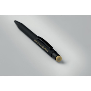 Penne touch screen personalizzate con logo - NEGRITO - Penna in alluminio