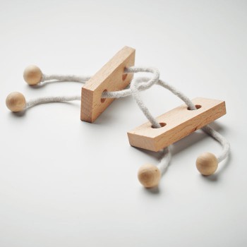 Giochi spiaggia personalizzati con logo - NEURONA - Rompicapo in legno