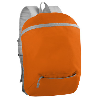 Zaino compatto imbottito con schienale e spallacci regolabili