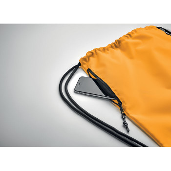 Zaini con lacci personalizzati con logo - NIGHT - Sacca grande 300D RPET