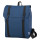 Zaino in PU soft touch con tasca porta laptop e chiusura rinforzata