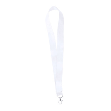 Lanyard personalizzato in poliestere con moschettone