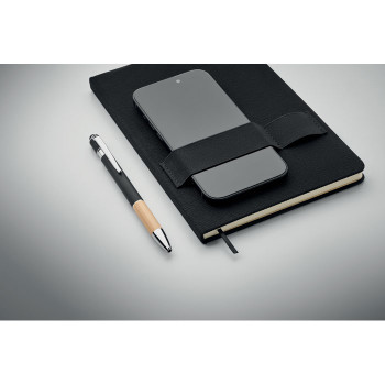 Taccuini A5 Personalizzati - NOTA - Notebook A5 RPET con penna