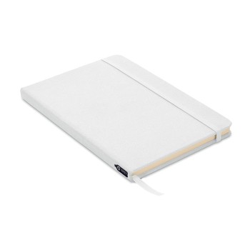Block notes ecologici personalizzati con logo - NOTE RPET - Notebook A5 in 600D RPET