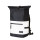 Notebook Backpack personalizzabile Halfar roll-top con tessuto riflettente impermeabile