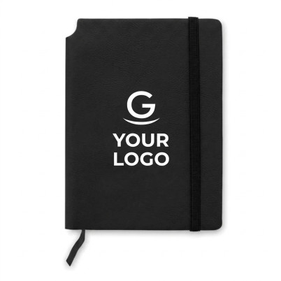 Notebook righe personalizzabile con copertina in PU formato A5
