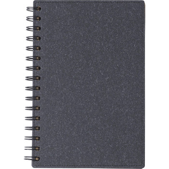Notebook wire-o con copertina rigida in cartone riciclato Caleb
