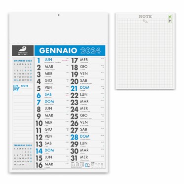 Calendari olandesi personalizzati con logo - NOTES