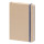 Taccuino personalizzabile kraft con 160 pagine a righe segnapagine ed elastico