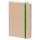 Notebook personalizzabile con 160 pagine a righe elastico e segnapagine