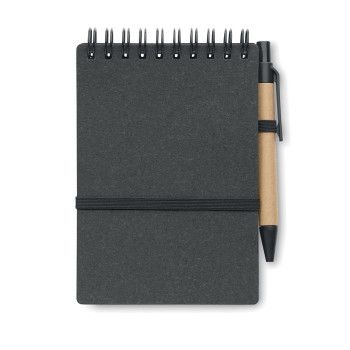 Taccuini personalizzati con logo - NOTIE - Notebook riciclato con penna a sfe