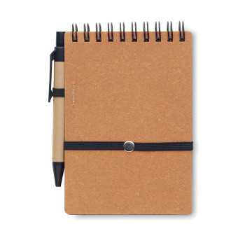 Taccuini personalizzati con logo - NOTIE - Notebook riciclato con penna a sfe