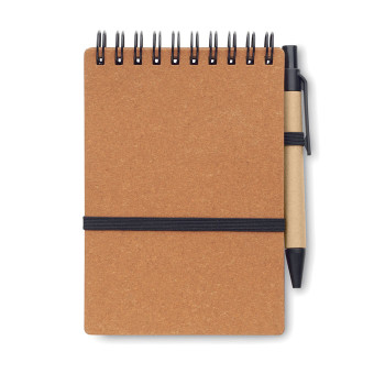 Taccuini personalizzati con logo - NOTIE - Notebook riciclato con penna a sfe