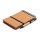 Notebook riciclato personalizzabile copertina in PU ecologico con penna abbinata