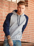 NuBlend Colour Block Raglan Hooded Sweatshirt