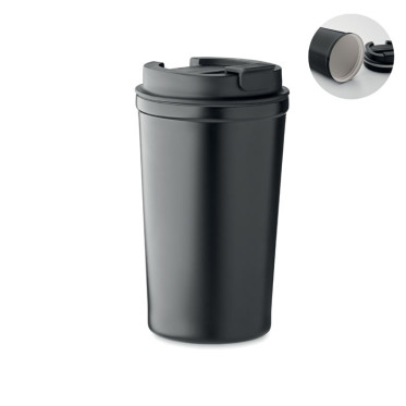 Bicchiere con isolamento sottovuoto doppio strato acciaio 450 ml