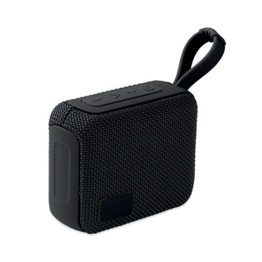 Speaker wireless 5W in ABS con tessuto RPET e porta SD