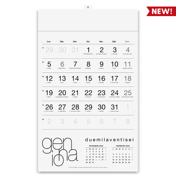 Calendari olandesi 2026 personalizzati - OLANDESE WHITE