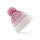 Berretto personalizzabile Beechfield maglia pesante con pon-pon colorato