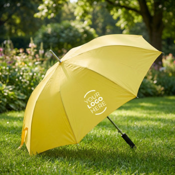 Ombrello automatico personalizzabile otto spicchi con asta in alluminio