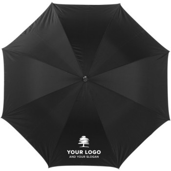 Ombrelli da passeggio personalizzati con logo - Ombrello bicolore, in poliestere 210 T Melisande