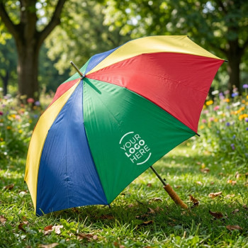 Ombrello personalizzabile con apertura automatica e puntale in metallo