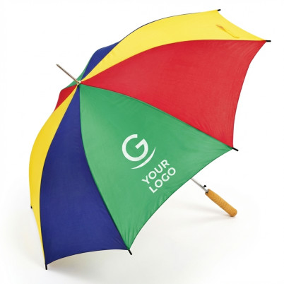 Ombrello personalizzabile con apertura automatica e puntale in metallo