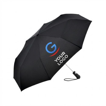 Ombrello personalizzato con logo - Ombrello personalizzabile Fare con fodera riflettente 3M e LED orientabile