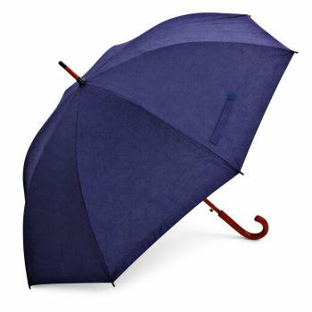 Ombrello personalizzato con manico in legno ciliegio apertura automatica