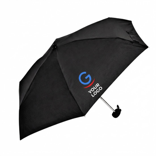 Ombrello ripieghevole personalizzabile 6 spicchi con custodia nylon